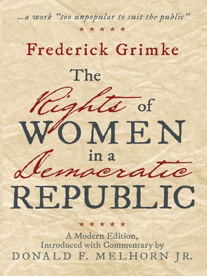 cover image of The Rights of Women in a Democratic Republic